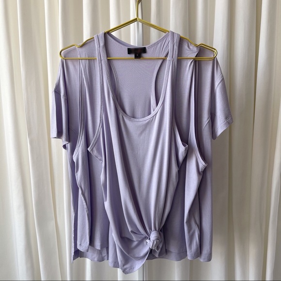 🚨3pcs Daily Workout Tops — Lilac - Picture 13 of 13